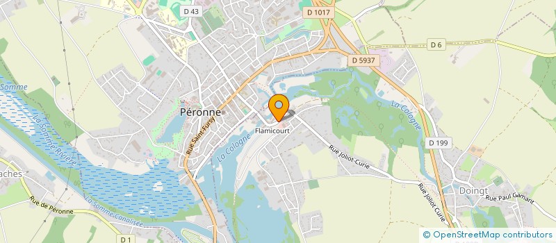 localisation de l'entreprise STE DIFFUSION FRANCAISE MARLY  DOINGT