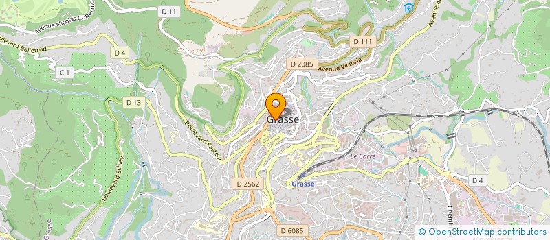 localisation de l'entreprise STE DISQUE PARADE à GRASSE