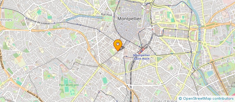 localisation de l'entreprise STE DISTRIB PRODUITS FRAIS GRANIER à MONTPELLIER
