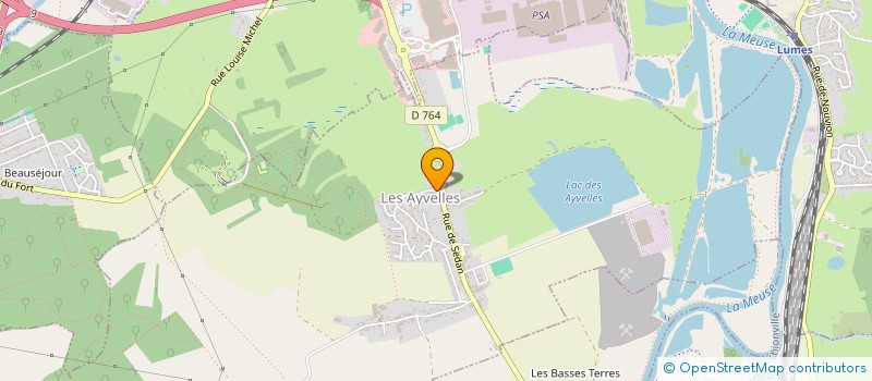 localisation de l'entreprise STE DISTRIBUTION STEPHANOISE à VILLERS-SEMEUSE