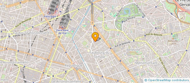 localisation de l'entreprise STE DOMINIQUE  PARIS