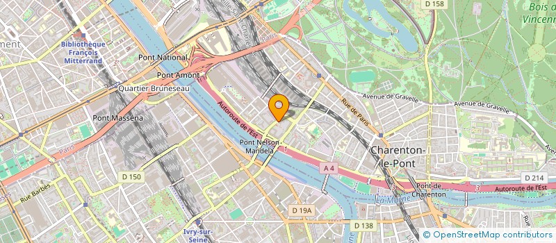 localisation de l'entreprise STE DOUC PRO  CHARENTON-LE-PONT