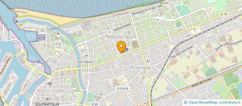 localisation de l'entreprise STE DRAHOL à DUNKERQUE