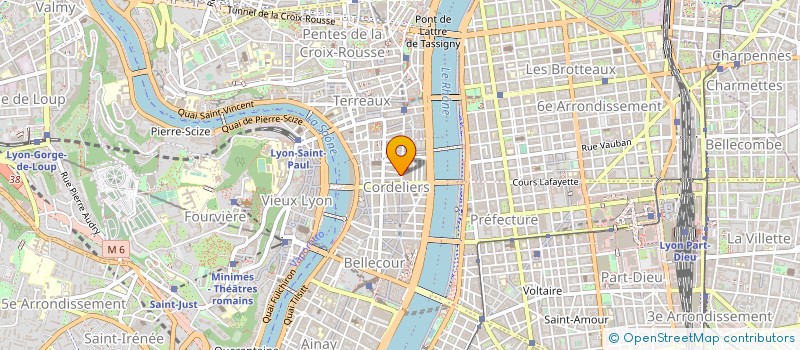 localisation de l'entreprise STE ECONOM POLIT ECONOM SOCIAL à LYON