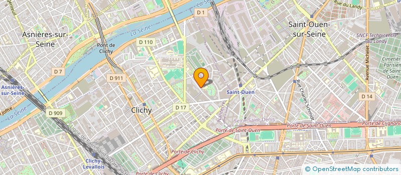 localisation de l'entreprise STE EKRA & ASSOCIES à CLICHY