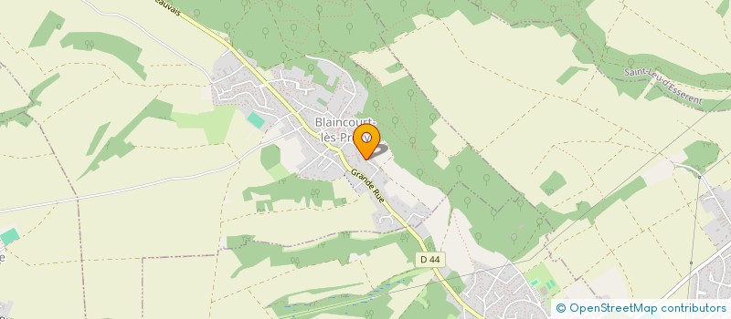 localisation de l'entreprise STE ELEC REAL ETUD MAIN SEREM à BLAINCOURT-LES-PRECY
