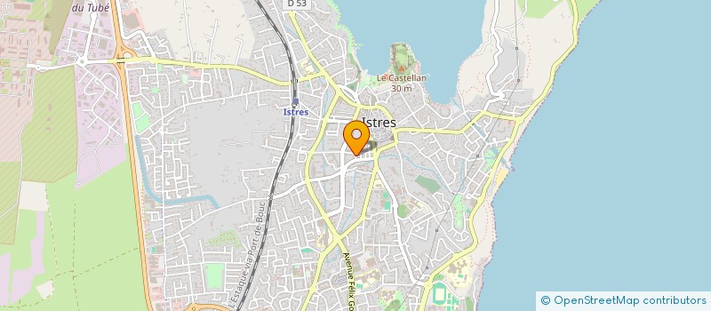 localisation de l'entreprise STE ELECTRICITE GENERALE ETANG DE BERRE  ISTRES