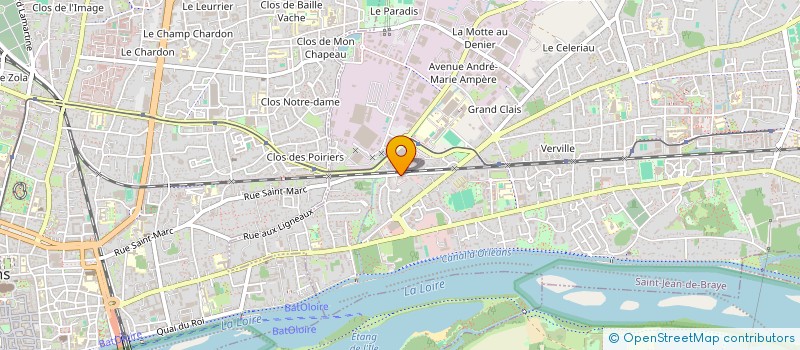localisation de l'entreprise STE EN PARTICIPATION KEOLIS-KEOLIS METROPOLE ORLEANS  SAINT-JEAN-DE-BRAYE