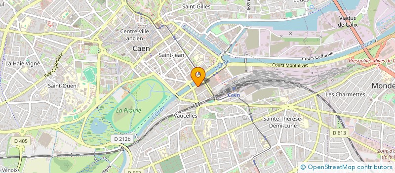 localisation de l'entreprise STE EN PARTICIPATION PARAT LE CARVENNEC à CAEN