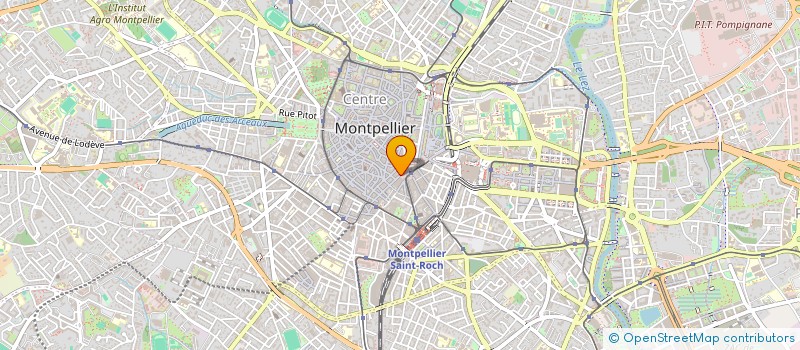 localisation de l'entreprise STE EN PARTICIPATION PINOLI LEVY à MONTPELLIER
