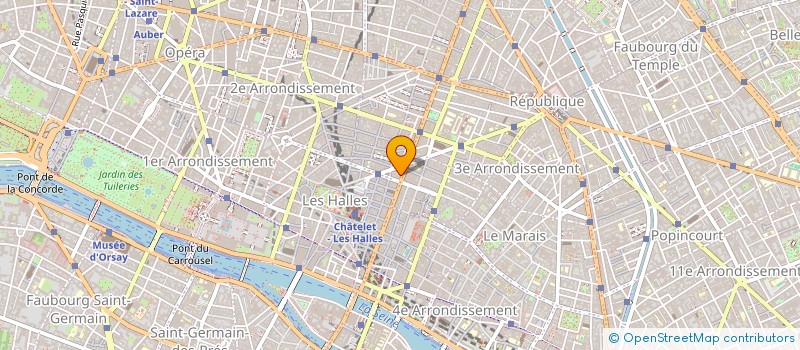 localisation de l'entreprise STE ENGINEERING TEXTILES INDUSTRIEL  PARIS