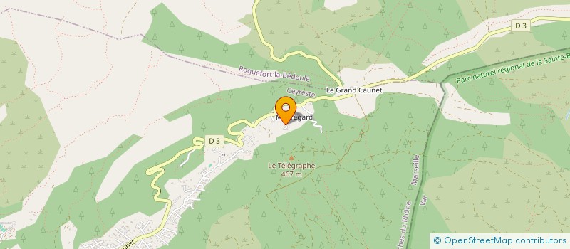 localisation de l'entreprise STE ENTR MAINTEN RESEAUX ASSAIN SEMAIRE à CEYRESTE