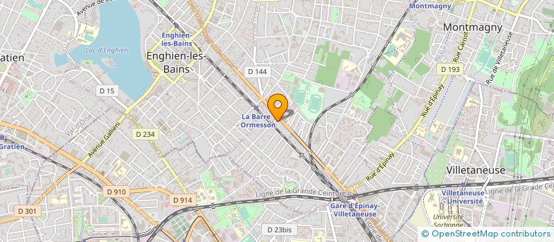 localisation de l'entreprise STE ENTRETIEN PATRIMOINE DU VAL D'OISE à DEUIL-LA-BARRE