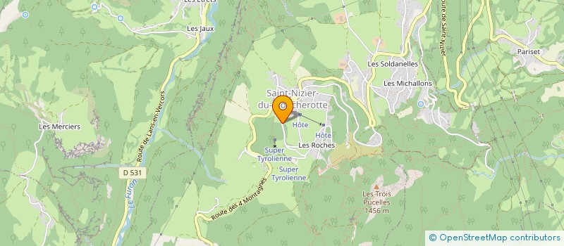 localisation de l'entreprise STE EQUIP DE VILLARD&CORRENCON à VILLARD-DE-LANS