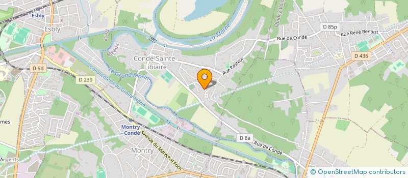 localisation de l'entreprise STE ESTHETIQUE SOINS DISTRIBUTION PRODUI à ESBLY