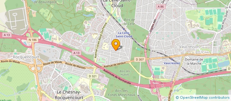localisation de l'entreprise STE ETUDE DES MANUSCRITS MOYEN ORIENT à LA CELLE-SAINT-CLOUD