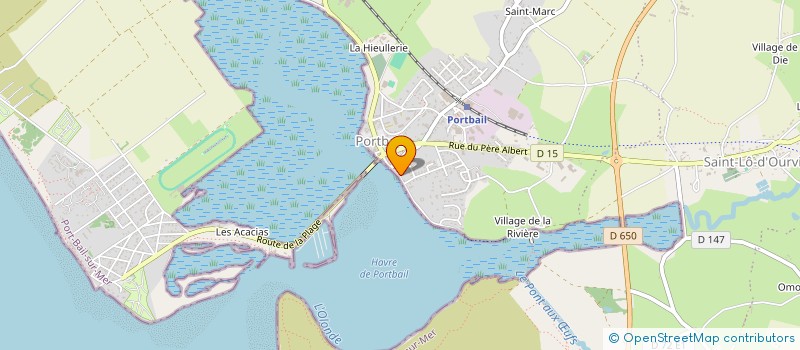 localisation de l'entreprise STE ETUDES ET PRODUCTION DE LA MANCHE à PORT-BAIL-SUR-MER