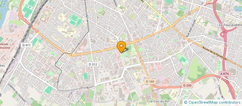 localisation de l'entreprise STE ETUDES SCIENTIFIQUES ANJOU à ANGERS