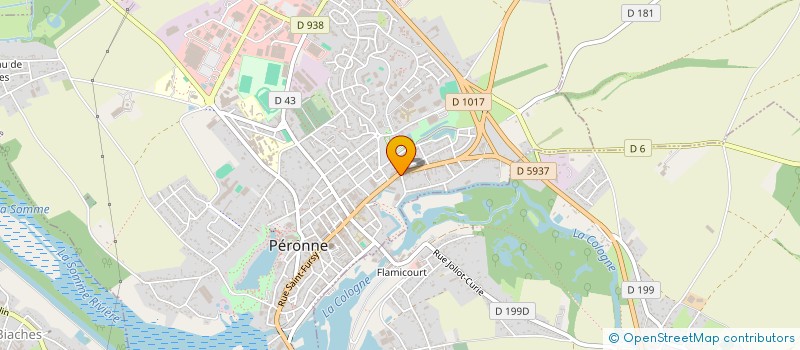 localisation de l'entreprise STE EUROPEENNE DE DISTRIBUTION à PERONNE