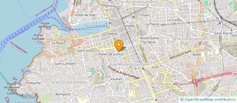 localisation de l'entreprise STE EUROPEENNE RECOUVREMENT CREAN CONTEN à MARSEILLE