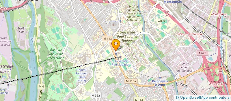 localisation de l'entreprise STE EUROPEENNE SCIENCE TECHNO MEMBRANES à TOULOUSE