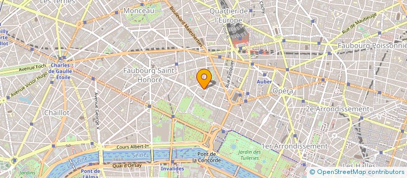 localisation de l'entreprise STE EXPERTISE COMPTABLE CHARTRAIN ET CIE à PARIS