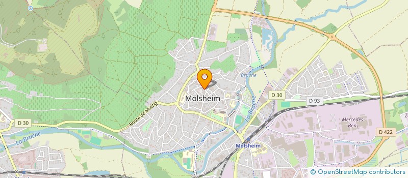 localisation de l'entreprise STE EXPL BOUCH CHARC KOESSLER à MOLSHEIM