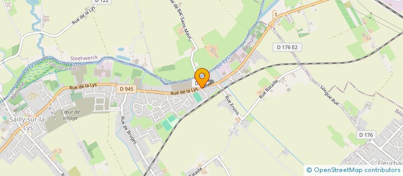 localisation de l'entreprise STE EXPL.CHAUD. INDUS. CASTELEIN à SAILLY-SUR-LA-LYS