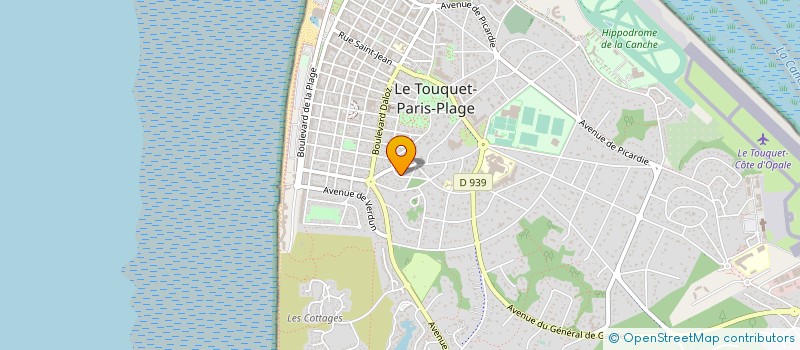 localisation de l'entreprise STE EXPL DECHARGES CONTROLEES à LE TOUQUET-PARIS-PLAGE