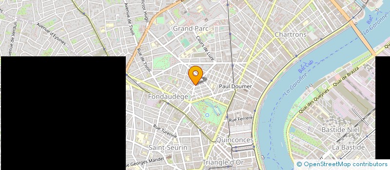 localisation de l'entreprise STE EXPL DES ETS BELINGARD à BORDEAUX