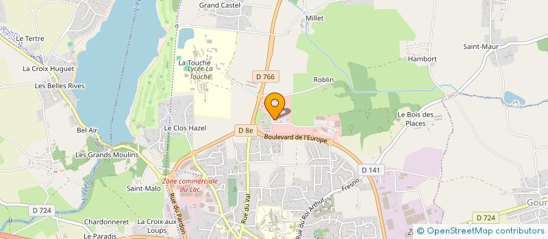 localisation de l'entreprise STE EXPL DES ETS COJAN à PLOERMEL