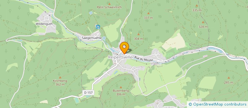localisation de l'entreprise STE EXPL DU MOULIN GERLINGER à ROTHBACH