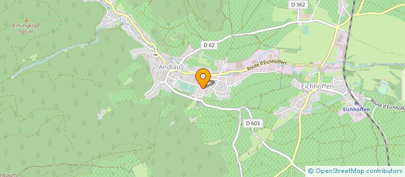 localisation de l'entreprise STE EXPL ETS G DICKELY à ANDLAU