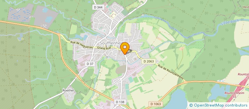 localisation de l'entreprise STE EXPL ETS GEORG SARL à SOUFFLENHEIM