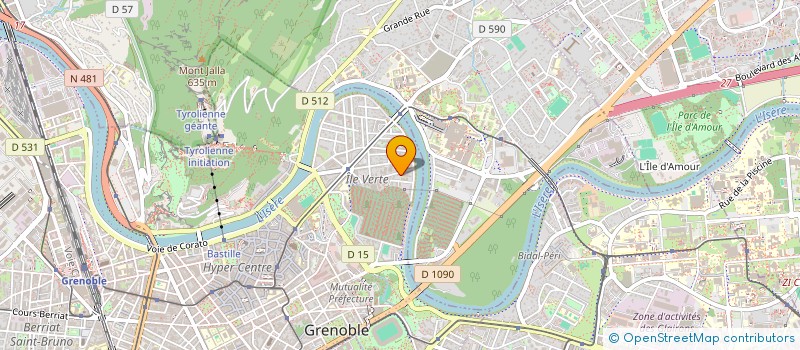 localisation de l'entreprise STE EXPL ETS LAVABRE à GRENOBLE