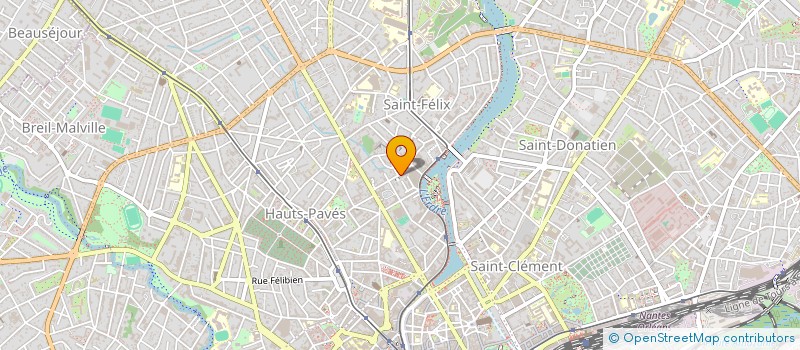 localisation de l'entreprise STE EXPL ETS PROVOST FILLAUD à NANTES
