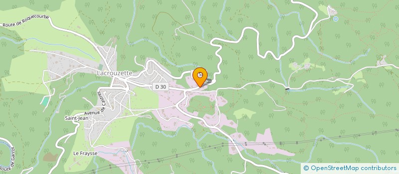 localisation de l'entreprise STE EXPL GRANIT FILS F ALBERT  LACROUZETTE