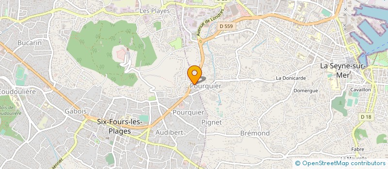 localisation de l'entreprise STE EXPL MAZZONI ALBERT DEMENAG à SIX-FOURS-LES-PLAGES