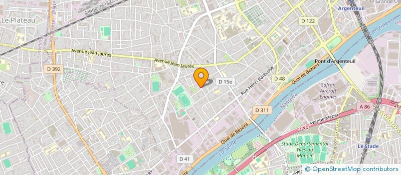 localisation de l'entreprise STE EXPLOIT AMBULANCES DES CHAMPIOUX à ARGENTEUIL