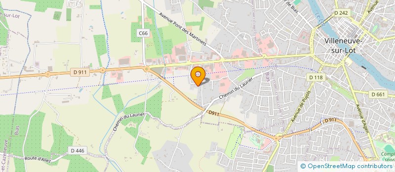 localisation de l'entreprise STE EXPLOIT DES ETABLIS BRICO DECOR  BIAS
