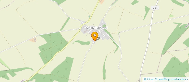 localisation de l'entreprise STE EXPLOIT DES ETS ALAIN COFFIGNIEZ à MAILLY-RAINEVAL