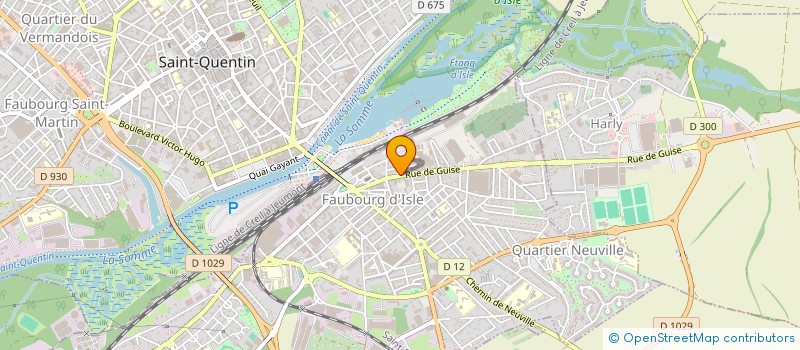 localisation de l'entreprise STE EXPLOIT ETS A SZEZEPANSKI à SAINT-QUENTIN