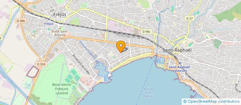 localisation de l'entreprise STE EXPLOIT ETS FABRE à FREJUS