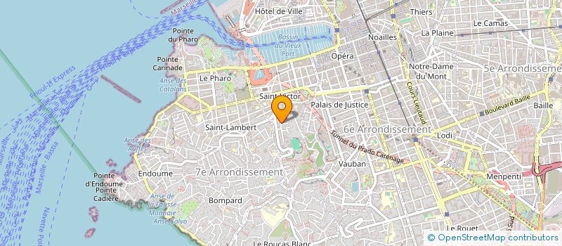 localisation de l'entreprise STE EXPLOIT ETS JACQUES EISENBERG à MARSEILLE