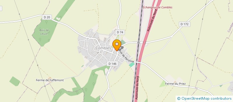 localisation de l'entreprise STE EXPLOIT ETS ORGANO à COMBLES