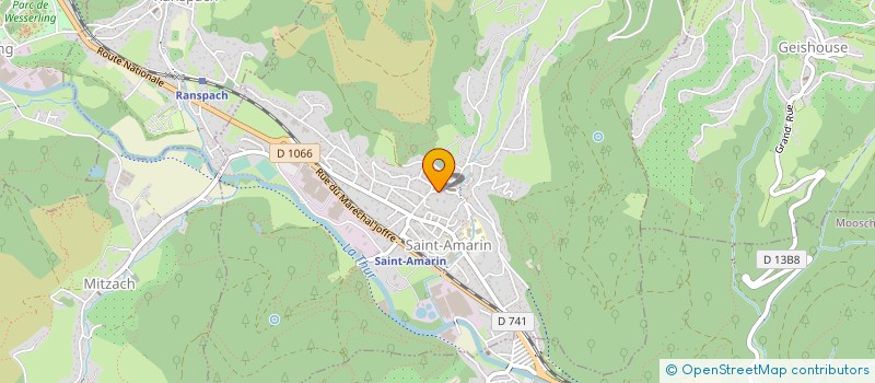 localisation de l'entreprise STE EXPLOIT ETS PIERRE MARTIN à SAINT-AMARIN