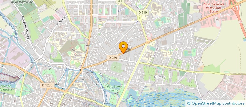 localisation de l'entreprise STE EXPLOIT FOREST LEGER  AMIENS