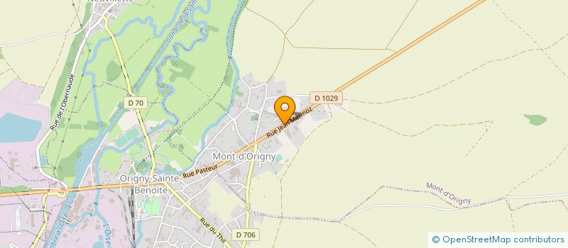 localisation de l'entreprise STE EXPLOIT GARAGE FONTAINE à MONT-D'ORIGNY
