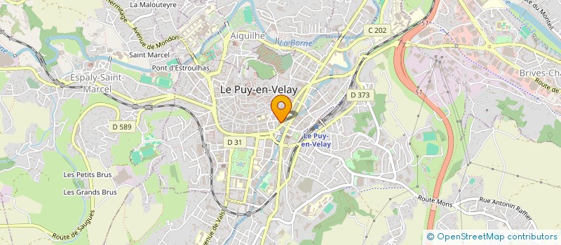 localisation de l'entreprise STE EXPLOIT HOTEL LA VERVEINE à LE PUY-EN-VELAY