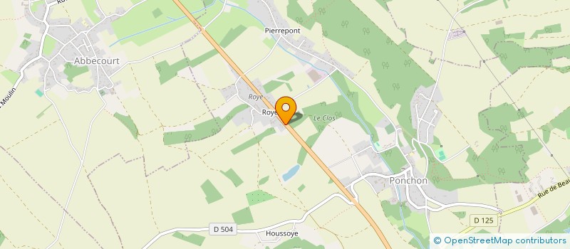 localisation de l'entreprise STE EXPLOIT LADAM PONCHON à PONCHON